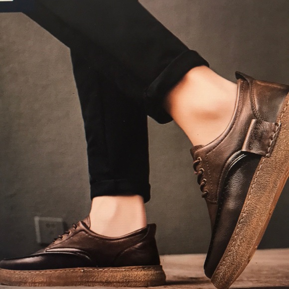 Men's shoes business leather shoes